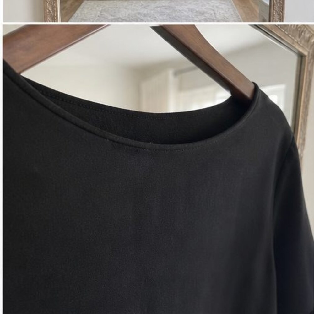 Emerald Pleated Blouse - Picture 4 of 6